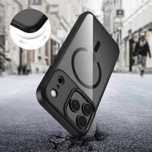 Tech-Protect MagMat MagSafe Suojakuori iPhone 17 Pro Max:lle - Kirkas Musta