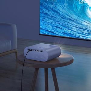 Hoco DT1 HD Ready -projektori Wi-Fi Bluetooth 720P valkoinen