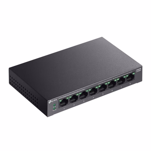 TP-Link LS108GP -kytkin, 8 PoE+-porttia