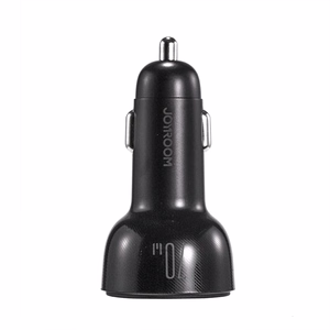 Joyroom 70W auton laturi 3 portilla: USB, 2 x USB C musta (JR-CL26)