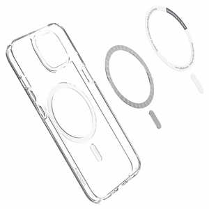 Spigen Ultra Hybrid Mag -kotelo MagSafella iPhone 13:lle - Valkoinen