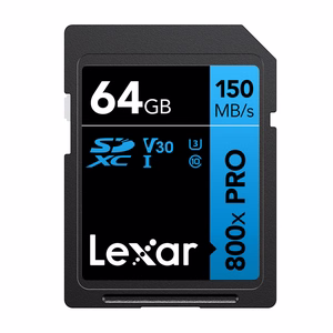 Lexar 64GB SDXC UHS-I -muistikortti LSD0800P064G-BNNNG