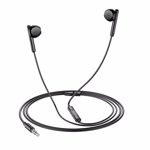 Hoco M93 langalliset nappikuulokkeet Jack 3,5mm - musta