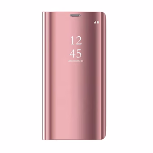 Smart Clear View -suojakuori Samsung Galaxy S23 FE - pinkki
