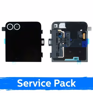 LCD-näyttö Samsung F741 Z Flip6 (ULOMPI) kehyksellä / Mint / (Service Pack)
