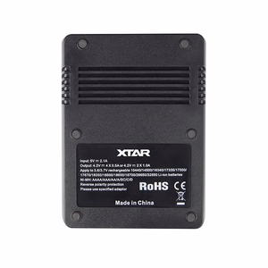 XTAR VC4 – USB-akkulaturi, 4 paikkaa