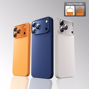 Tel Protect 95% AR+AF Full Metal Kameransuoja Karkaistu lasi iPhone 17 Pro Max Sininen