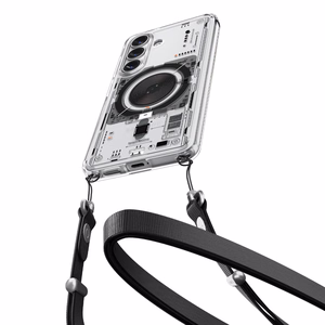 Spigen Ultra Hybrid Mag MagSafe Suojakuori Samsung Galaxy S26 Neo One:lle - läpinäkyvä