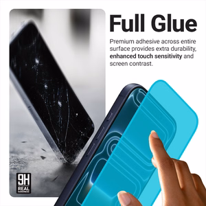 Crong EasyShield 2-Pack tempered-glass screen protectors for iPhone 17e / 16e / 14 / 13 / 13 Pro, 2 pcs.