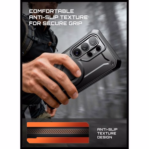 Supcase Unicorn Beetle Pro Mag MagSafe 2-Set Suojakuori Samsung Galaxy S26 Ultralle - Musta