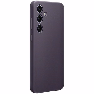 Samsung Vegan Leather Cover for Samsung Galaxy S24 Plus dark purple