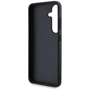 GUESS Grained Big 4G Logo Small Classic Logo Suojakuori Samsung Galaxy S25 Plus Vaaleanpunainen