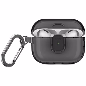 Uniq Glase Pro Suojakuori AirPods Pro 2:lle - musta