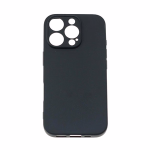 Pehmeä Suojakuori iPhone 16 Prolle - Musta