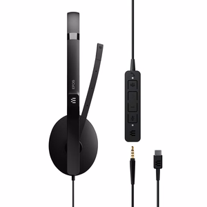 EPOS ADAPT 165T USB-C II kuulokkeet mustat