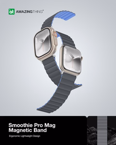 Amazing Thing Band Smoothie Mag AWSPMGB for Apple Watch 49/45/41 grey