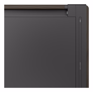 ASUS ProArt PA602 puuviimeistelty moderni musta keskikokoinen tornikotelo metallipaneelilla, musta/puu