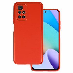 TEL PROTECT Luxury Suojakuori Xiaomi Redmi 10:lle punainen