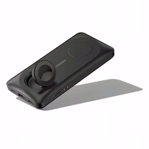Ulkoinen akku yhteensopiva MagSafe:lle Veger MagMulti (W1156) PD QC3.0 3A 22,5W 10000 mAh langattomalla latauksella musta