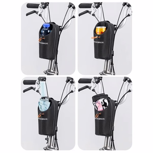Rockbros P002 Handlebar Bag Compatible with Scooters and Folding City Bikes 1.5L - Black