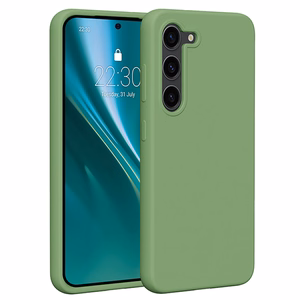 Etteri silikonikuori Samsung Galaxy S23 - vaaleanvihreä