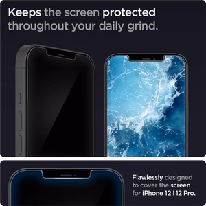Spigen Glas.tR EZ Fit Tempered Glass for iPhone 12 / iPhone 12 Pro - 2 pcs.