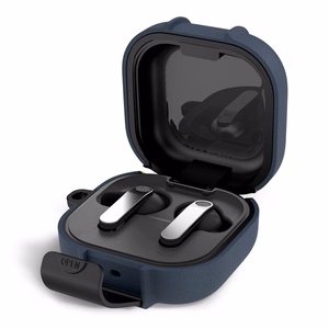 Tech-Protect Slim Hook suojakuori Samsung Galaxy Buds 4 / 4 Pro:lle laivastonsininen