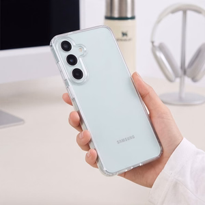 Tech-Protect FlexAir Hybrid -suojakuori laitteelle Samsung Galaxy S26 FE – läpinäkyvä