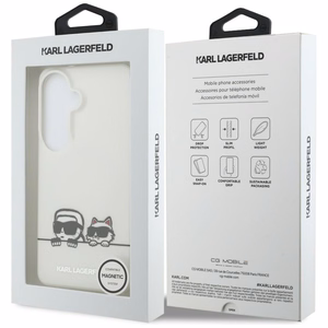 KARL LAGERFELD case for SAMSUNG S26 KLHMS26S6HPKACH (Magnetic IML K&C Peekaboo) transparent