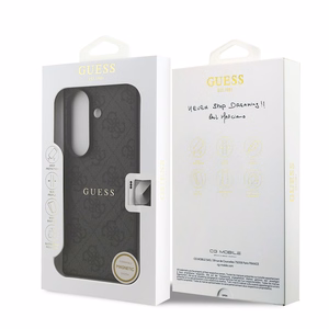 GUESS suojakuori SAMSUNG Z Fold7:lle GUHMZFD7P4MSEGCK (Magnetic 4G PU W/ Classic) musta
