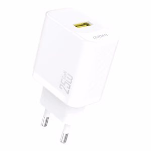Dudao A27S 25W GaN USB-A Laturi - valkoinen