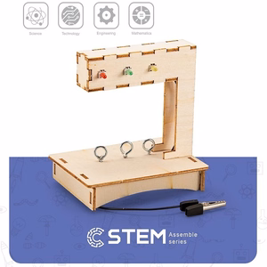 Wooden Assembly Kit Traffic Lights, STEM Educational Toy