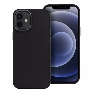 Frame Suojakuori iPhone 12 MINI:lle musta