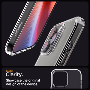 Spigen Ultra Hybrid Suojakuori iPhone 16 Pro 6,3 kristallinkirkas