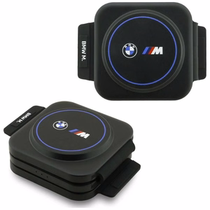 BMW M Qi2 3-in-1-langaton laturi, 15 W, painettu logo, sininen