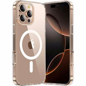 TP Flex MagSafe Suojakuori iPhone 16 Pro Max:lle - Läpinäkyvä