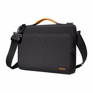 TOMTOC Defender-A40 kannettavan tietokoneen olkalaukku 16" (musta)
