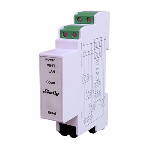 Shelly PRO 3EM 400A 3-vaiheinen energiamittari, WiFi/Bluetooth