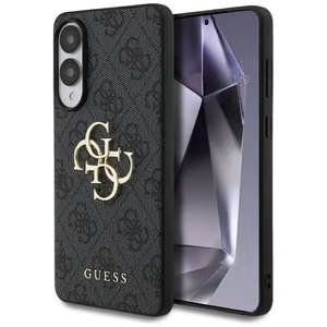 Guess Big 4G Logo Classic Logo suojakuori Samsung Galaxy S25 Edge - musta