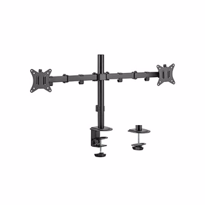 Gembird MA-D2-01 monitor mount / stand 81.3 cm (32") Desk Black
