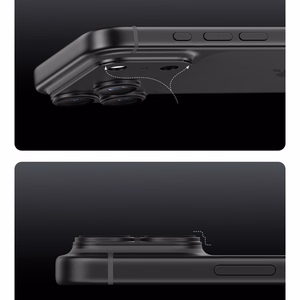 Benks OmniWarrior integroitu metallinen kameran linssinsuoja (C.M.SX.AP.BK.0071) iPhone 18 Pro Max -puhelimelle (AR, musta)