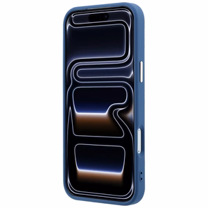 Guess 4G & Big Strass Logo -suojakuori iPhone 18 Pro / 17 Pro -malleille, sininen