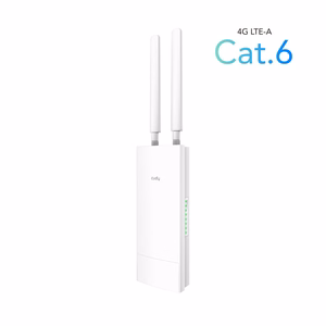 Cudy LT700 langaton reititin Gigabit Ethernet kaksikaistainen (2.4 GHz / 5 GHz) 4G valkoinen