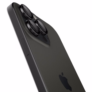Spigen Glas.tR EZ Fit Optik kamerasuoja iPhone 14 Pro / Pro Max / 15 Pro / Pro Max / 16 Pro / Pro Max 17 Pro / 17 Pro Max - musta 2 kpl.