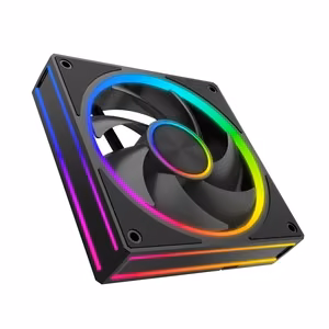 MODECOM VOLCANO LOOP 120 ARGB tuuletin musta