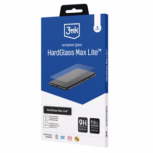 Karkaistu lasi 3mk HardGlass Max Lite musta Samsung Galaxy S24 FE:lle