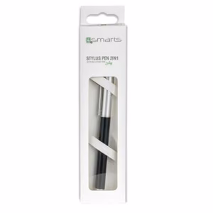 Stylus-kynä 2in1 musta