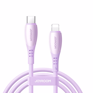 Joyroom S-A59 Vibrant Series 30W USB-C - Lightning Kaapeli 1,2m - violetti