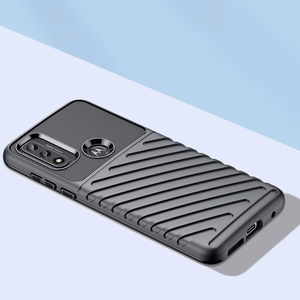 Thunder Case flexible armored cover for Motorola Moto G Play 2022 black