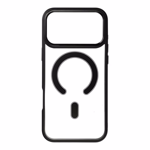 Suojakuori iPhone 17 PRO MAX:lle Color Edge Mag Cover yhteensopiva MagSafe musta